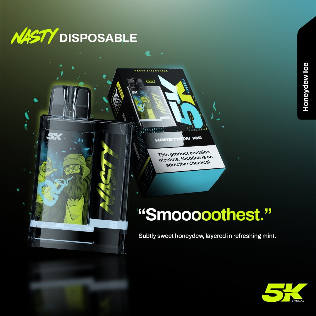 5k a&p 7 NASTY 5K Crystal - Honeydew Ice – Image 1