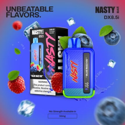 NASTY DX8.5i - Blue Razz Ice 50MG