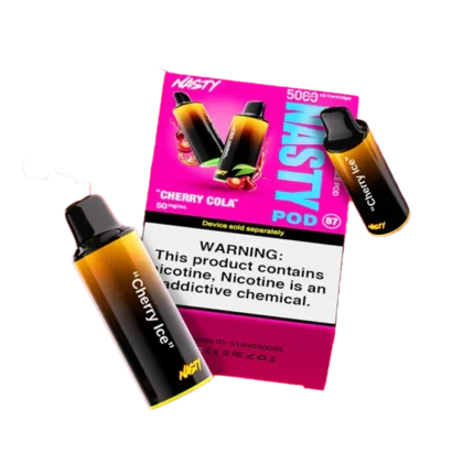 NASTY Pod 5000*2 - Cherry Ice 50MG