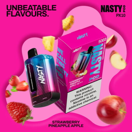 NASTY Pod Starter Kit - Strawberry Pineapple Apple 50MG