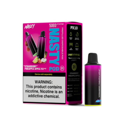 NASTY Pod 5000*2 - Strawberry Pineapple Apple 20MG