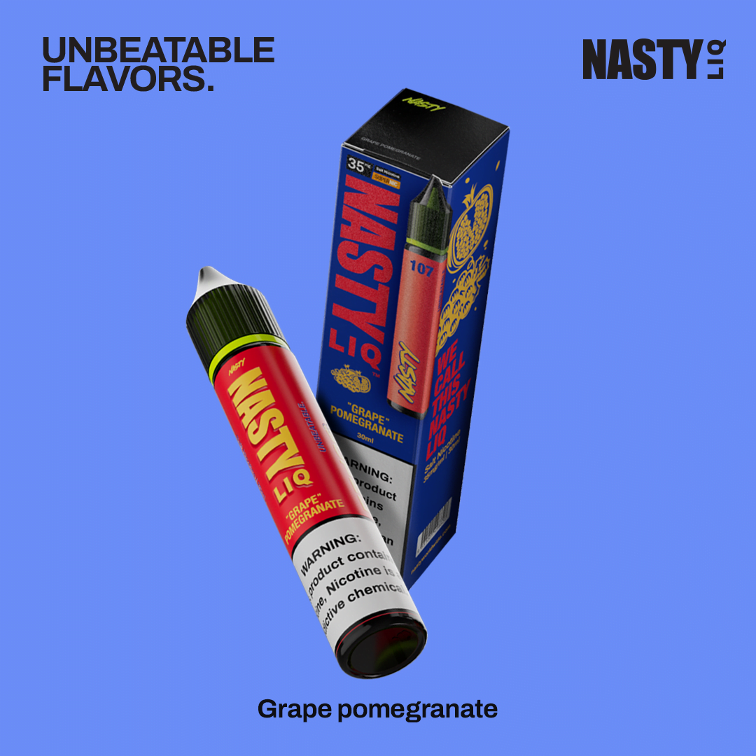 NASTY LIQ - Grape Pomegranate 30ML - Nasty N°1 Cigarette eletronique au ...