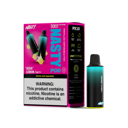 NASTY Pod 5000*2 - Aqua Lemon 20MG