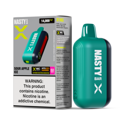Nasty X 14K Strong - Sour Apple Ice 50MG