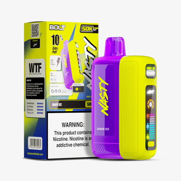 Nasty Bolt 50K Grape Ice