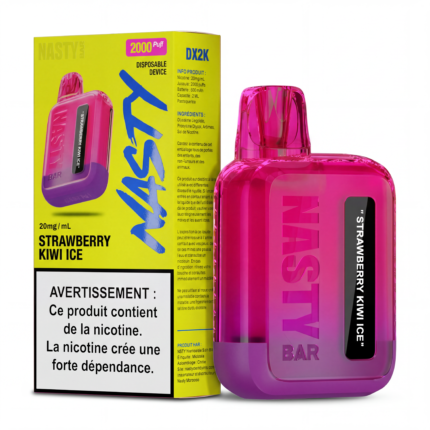 NASTY DX2K STRAWBERRY KIWI ICE E COMMERCE WB