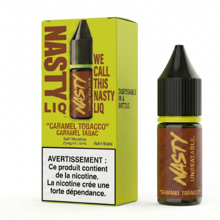 NASTY LIQ 10ML Caramel Tobacco ECOM WB