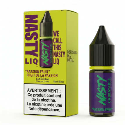 NASTY LIQ 10ML Passion Fruit ECOM WB