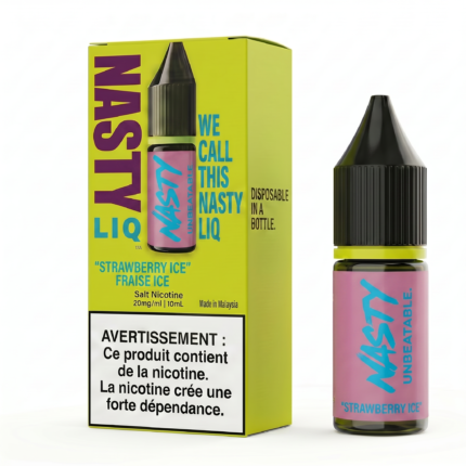 NASTY LIQ 10ML Strawberry Ice ECOM WB