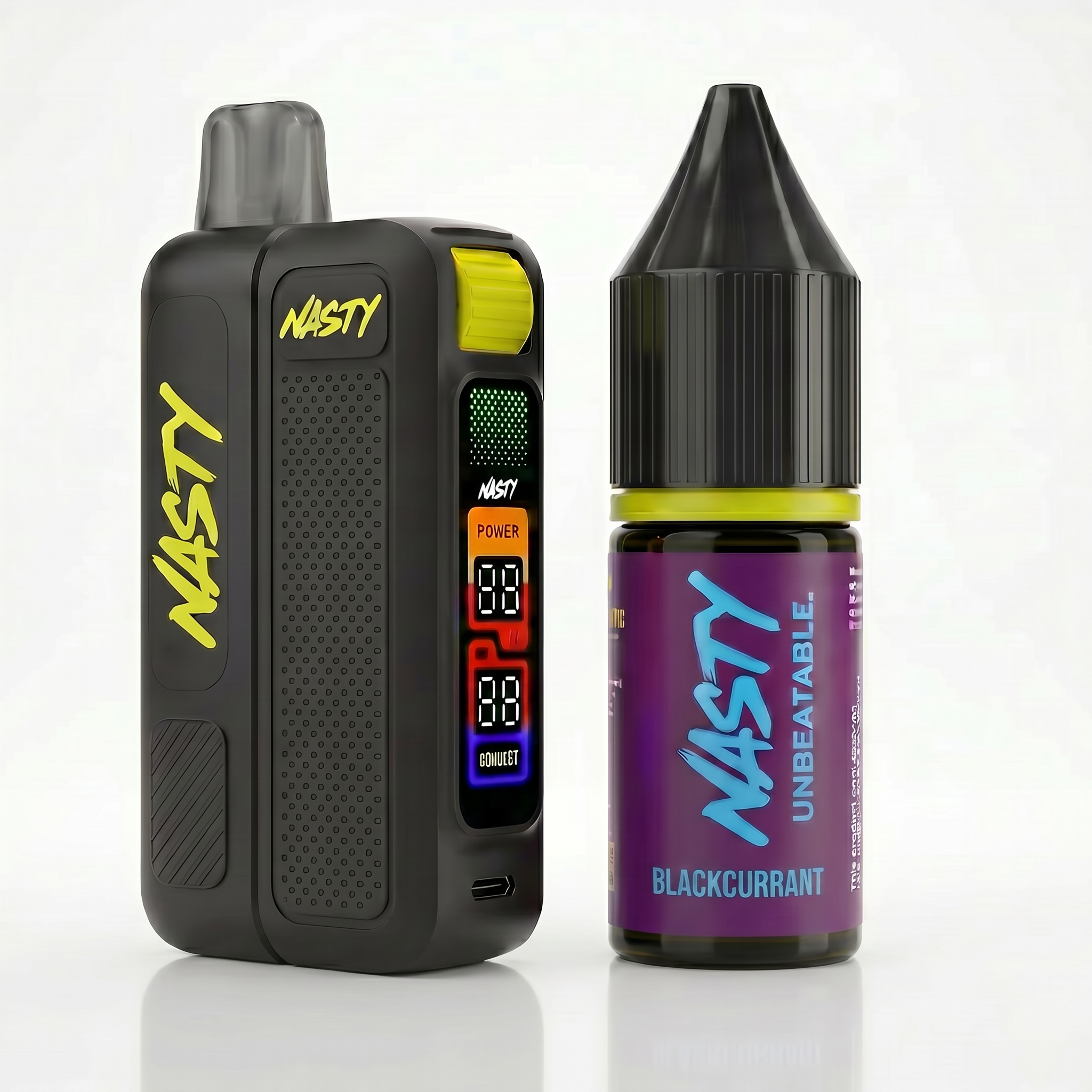 NASTY POD VERSA X STARTER KIT - BLACKCURRANT 15 000 PUFFS Nasty Starter kit Versa - Blackcurrant 15 000 puffs (1 device + 1 pod + 1 liquide) – Image 1