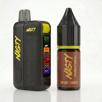 NASTY POD VERSA X STARTER KIT CARAMEL TOBACCO 15 000 PUFFQS