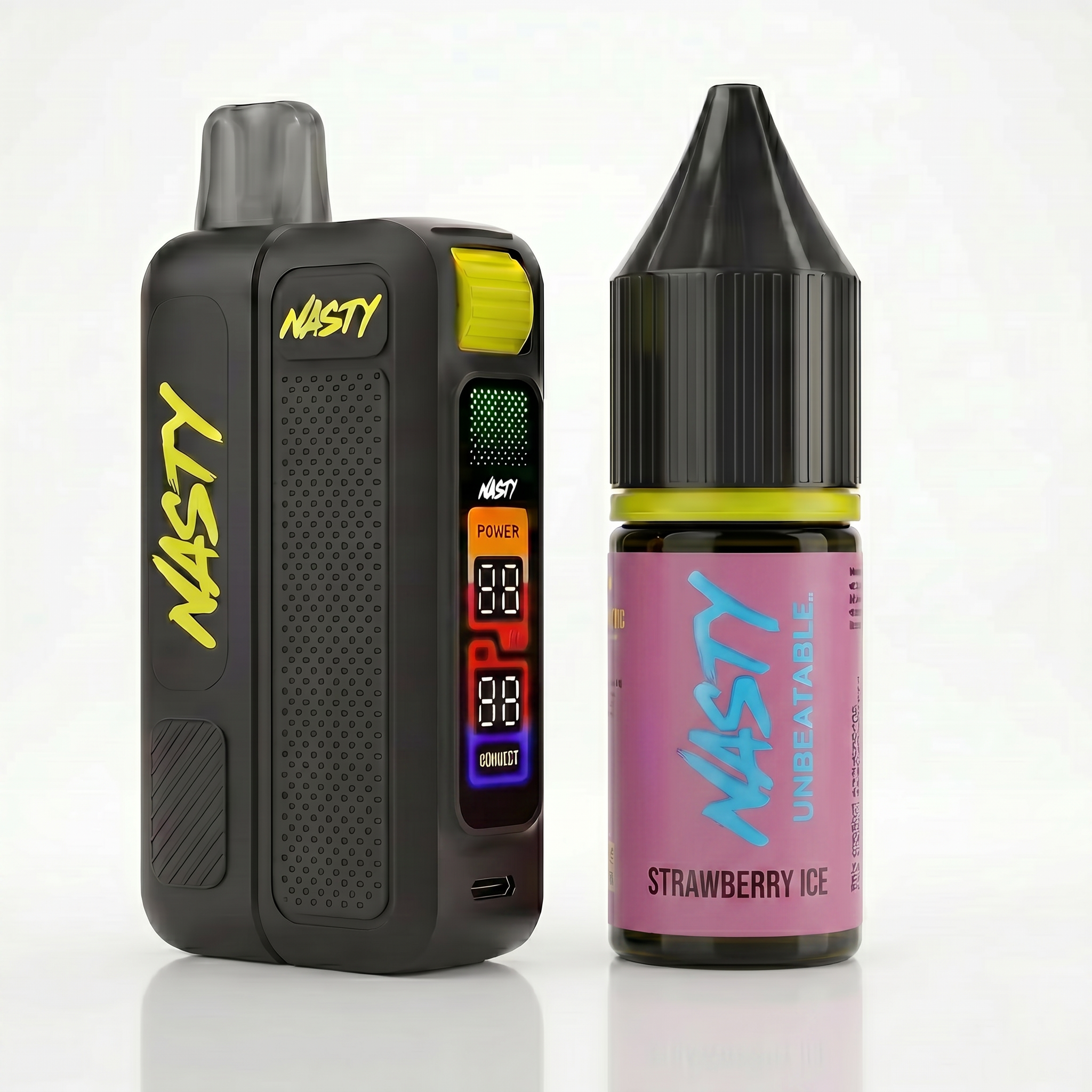NASTY POD VERSA X STARTER KIT - STRAWBERRY ICE 15 000 Puffs Nasty Starter kit Versa - Strawberry Ice 15 000 puffs (1 device + 1 pod + 1 liquide) – Image 1