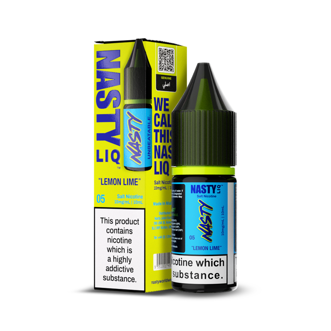 nasty-liq-10ml-lemon-lime-20mg Nasty Liq 10ml - Lemon Lime 20mg – Image 1