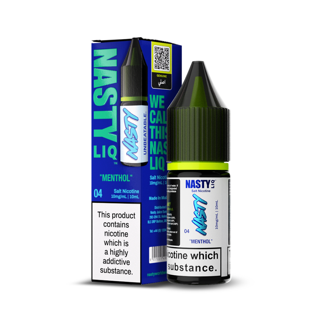 nasty-liq-10ml-menthol-20mg Nasty Liq 10ml - Menthol 20mg – Image 1