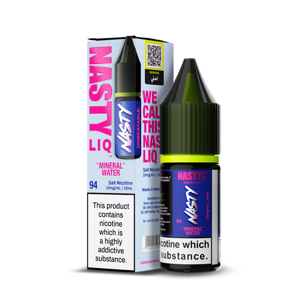 nasty-liq-10ml-mineral-water-20mg Nasty Liq 10ml - Mineral Water 20mg – Image 1