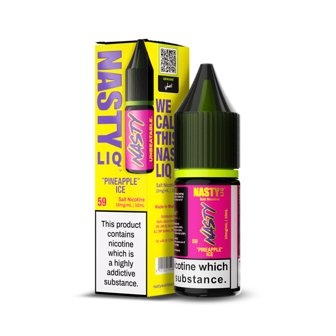 nasty-liq-10ml-pineapple-ice-20mg Nasty Liq 10ml - Pineapple Ice 20mg – Image 1